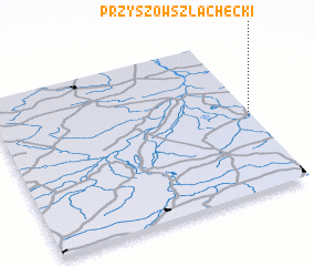 3d view of Przyszów Szlachecki