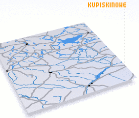 3d view of Kupiski Nowe