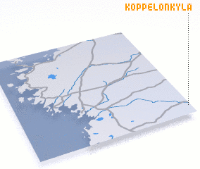 3d view of Koppelonkylä