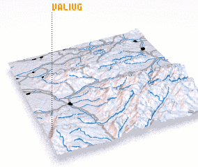 3d view of Văliug