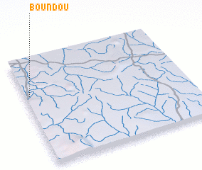 3d view of Boundou