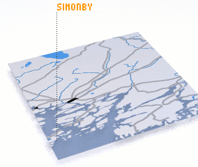 3d view of Simonby