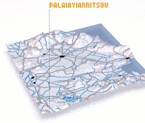 3d view of Palaiá Yiannitsoú