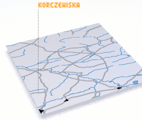 3d view of Korczewiska