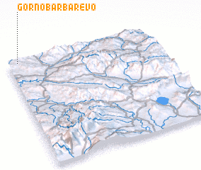 3d view of Gorno Barbarevo