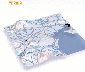 3d view of Ydraía