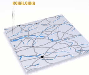 3d view of Kowalówka