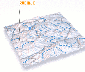 3d view of Rudinje