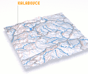 3d view of Kalabovce