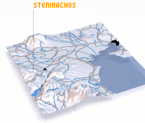 3d view of Stenímachos