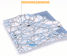 3d view of Mikrón Pazarákion