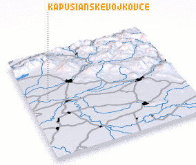 3d view of Kapušianske Vojkovce