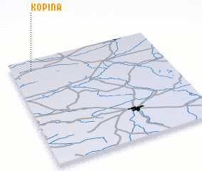 3d view of Kopina