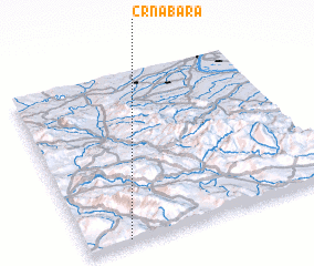 3d view of Crna Bara