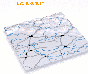 3d view of Vyšné Remety