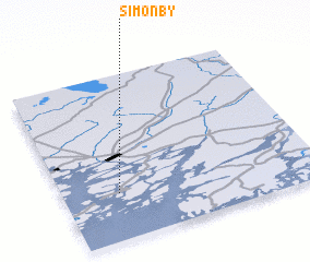 3d view of Simonby