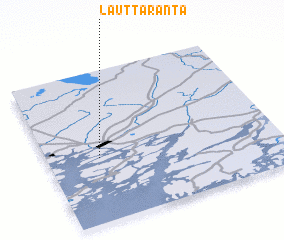 3d view of Lauttaranta