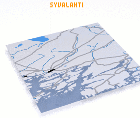 3d view of Syvälahti
