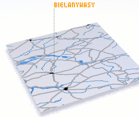 3d view of Bielany Wąsy