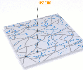 3d view of Krzewo