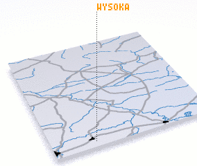 3d view of Wysoka