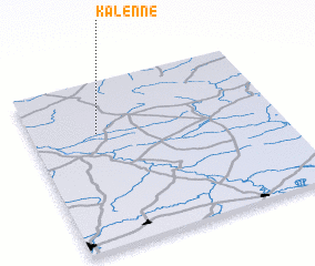 3d view of Kalenne