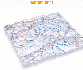 3d view of Borovski Dol