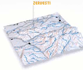 3d view of Zerveşti