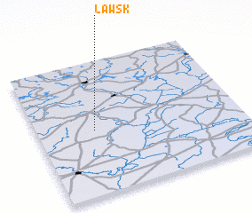 3d view of Ławsk