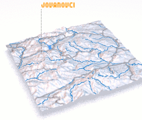 3d view of Jovanovci