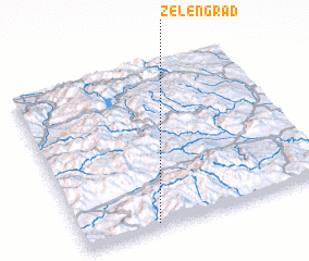 3d view of Zelengrad