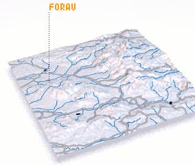 3d view of Forău