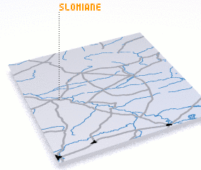 3d view of Słomiane