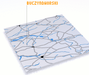 3d view of Buczyn Dworski