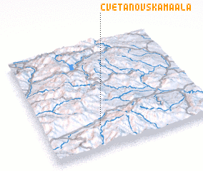 3d view of Cvetanovska Maala