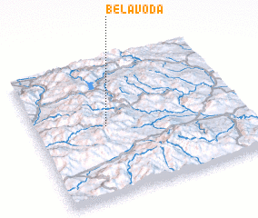 3d view of Bela Voda