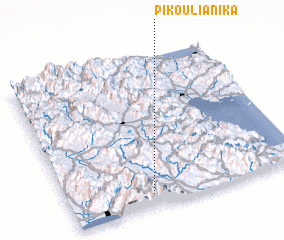 3d view of Pikouliánika