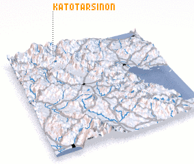 3d view of Káto Tarsinón