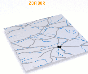 3d view of Zofibór