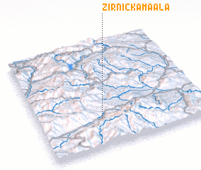 3d view of Žirnička Maala