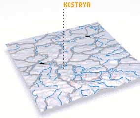 3d view of Kostryń