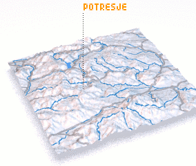 3d view of Potresje