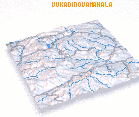 3d view of Vukadinova Mahala