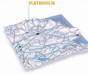 3d view of Platanoúlia