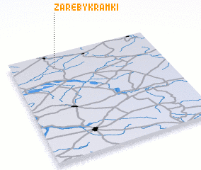 3d view of Zaręby Kramki