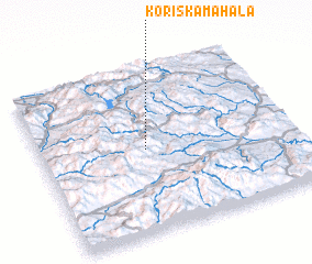 3d view of Koriska Mahala