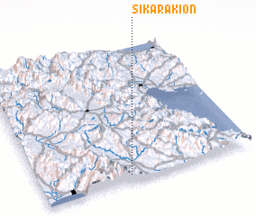 3d view of Sikarákion