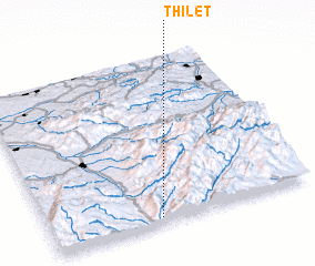 3d view of Thileţ