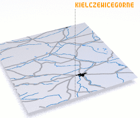 3d view of Kiełczewice Górne