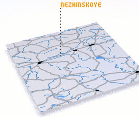 3d view of Nezhinskoye